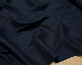 Black 100% Cotton Viscose Fabric: Clothing-Sewing & Crafts(Wide 150 cm/1.64 yd/ 59 in)