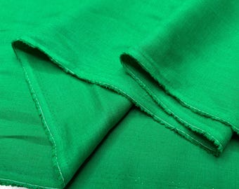 Vibrant Green 100% Linen Fabric for Clothing, DIY Projects-Home Decor(150 cm/59" Wide)