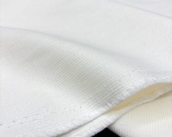 Tkanina sztruksowa w kolorze ecru, 100% bawełny, na ubrania i dekoracje do domu (szerokość 150 cm)