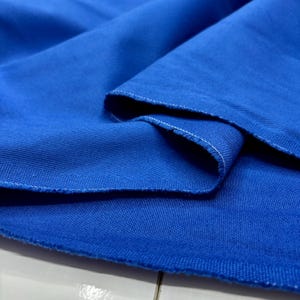 Durable cotton denim textile for sewing