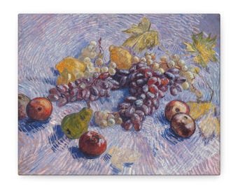 ゴッホの果物の静物画アートプリント - Etsy 日本