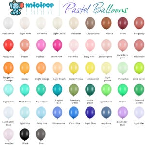 5-20 Multiballonnen 27 cm pastelkleurige LATEX-ballonnen Helium Lucht Verjaardag Babyshower Bruiloft Chroomballonnen
