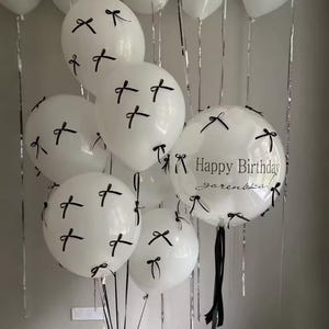 92pcs Bow Latex Balloon Set bow ribbon balloon set valentine&#39;s day engagement birthday party decoration baby shower birthday party