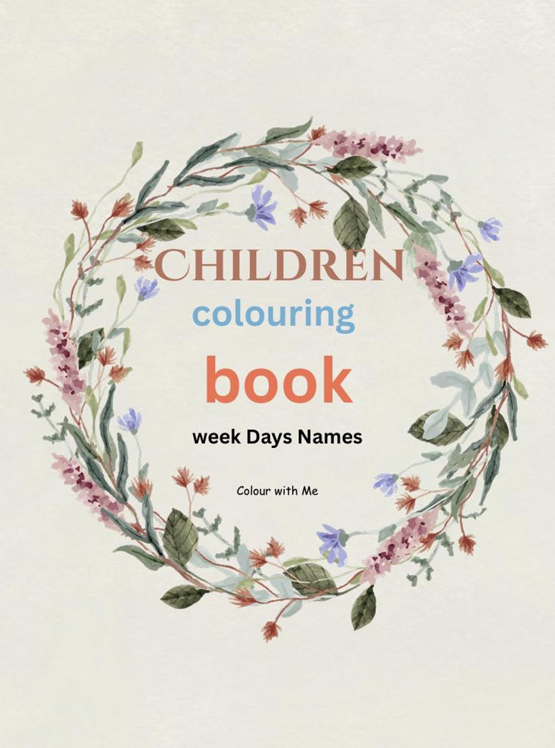 Weekend/week Names Pdf 7 Days Week Names (printable Ebook Pdf) - Etsy Australia