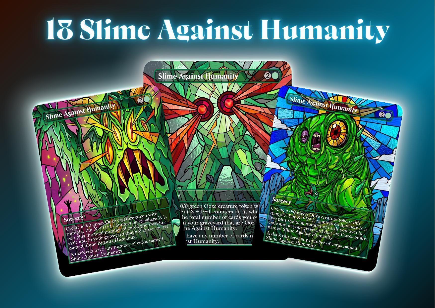 mtg slime against humanity commander deck Amazon.com: Slime Against Humanity
