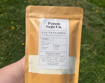 Old Fashioned Sourdough Pancake Mix