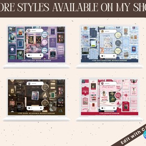 Bookstagram template Instagram Canva Bookish Instagram Editable bookstagrammer post Book lover social media image 9