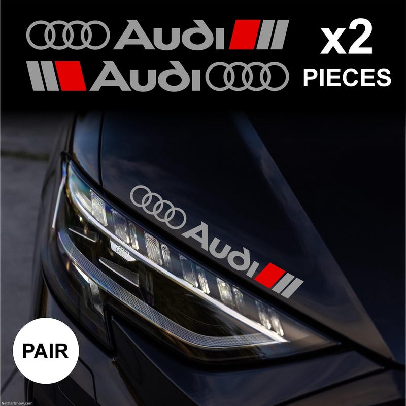 Audi Racing Decals - Etsy UK