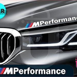 Performance Racing Vinyl Decals - Car Side Door Hood Stickers - 11&quot; Pair