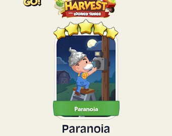 Paranoia 5 Sterne Set 19 Monopoly GO Aufkleber
