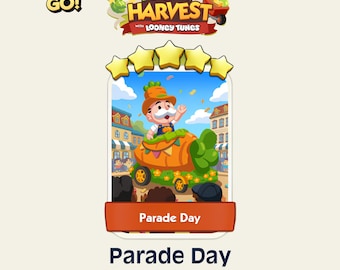 Parade Day 5 Stars Set 14 Monopoly GO Sticker