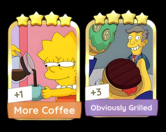 GOLDEN BLITZ STICKER Monopoly Go Gold Card offensichtlich gegrillt & mehr Kaffee