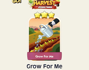 Grow For Me 3 Sterne Set 9 Monopoly GO Aufkleber