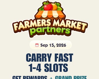 Evento de Parceiros do Monopoly GO: FEIRA DE AGRICULTORES - Slot Carry para Parceiros - 16 de setembro de 2026