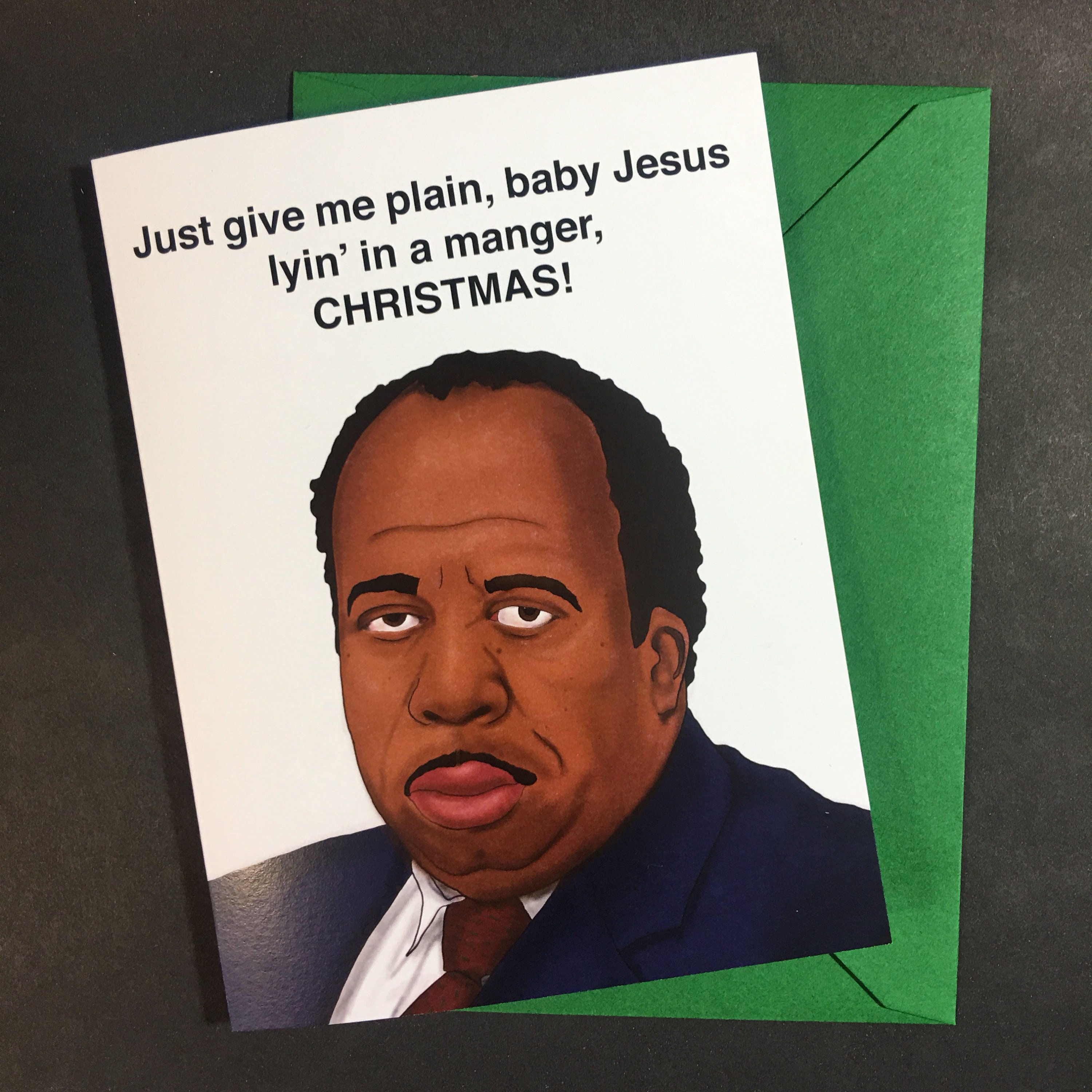 The Office Themed Christmas Cards Individual or Box of 12 Etsy