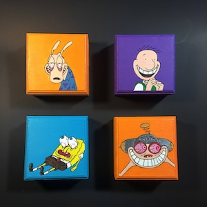 Rocko, Doug, Spongebob or Ren stash box