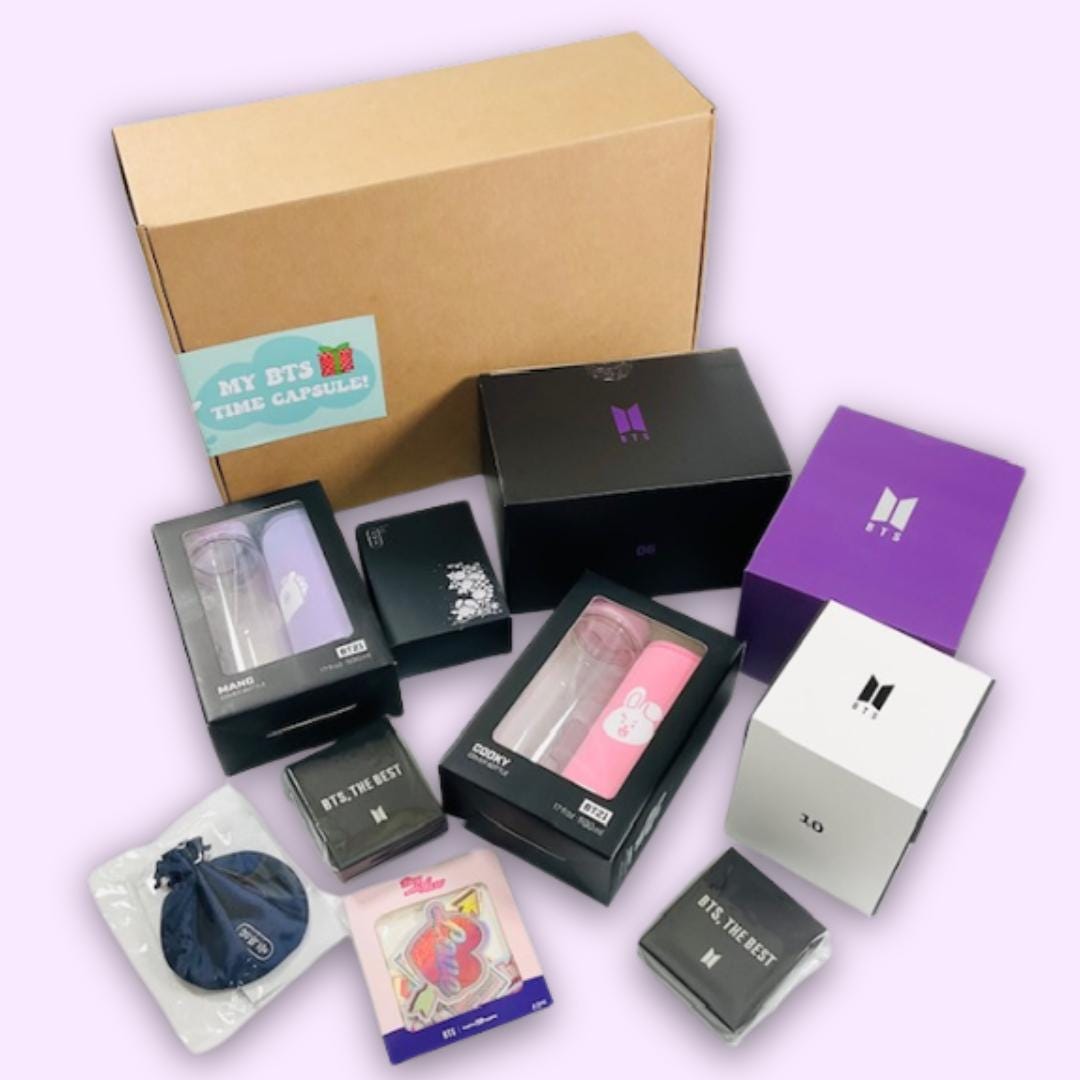 BTS Time Capsule Box - Official Merchandise Collection (2018–2024)-BTS ...