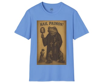 Hail Paemon Frog T-shirt: erfelijke filmmeme, uniseks grafisch T-shirt
