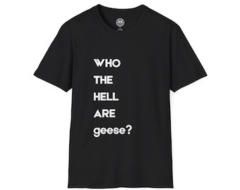 Wie zijn in godsnaam ganzen? T-shirt, BBC 6 Music Fan-T-shirt