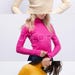 Pink Knit Turtleneck Sweater Loose Fit Soft Spring Essential For Women Everyday Layering Wardrobe main image 0