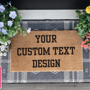 Custom Door Mat, Personalized Doormat, Personalized Gift, Custom Gifts, Housewarming Gift, Welcome Mat, Birthday Gift, Outdoor Door Mat