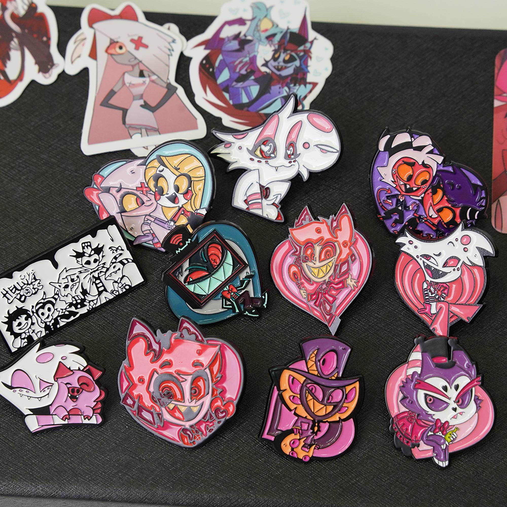 Hazbin hotel pin alastor - Etsy 日本