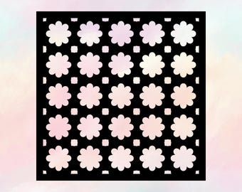 SVG Laser-Schnitt Dekorative Panele - Einzelnes Design, 10 Rapport, mit Rand & randlos, svg Pdf Png Jpeg Eps Dxf Ai