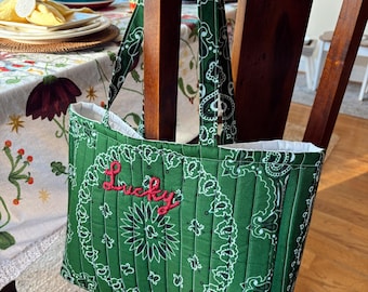 Bolso tipo bandana acolchado / Personalizado