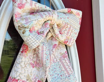 Handmade Quilted Hanging Bow