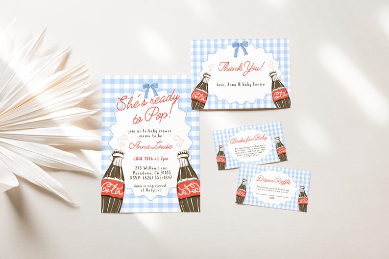 Coca Cola Icon Raffle Coca Cola Diaper Raffle Card, Soda Pop Baby Shower (canva Editable ...