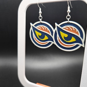 PWHL Vancouver Goldeneyes Dangle Earrings