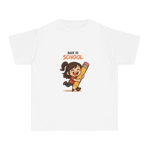 Back to School Youth Tee, Fun Kid&#39;s Shirt, Student Apparel, School Days Gift, Playful Tee for Children