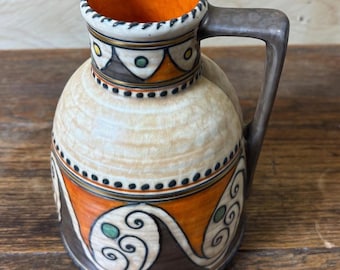 Charlotte Rhead Deigned Crown Ducal Rhodian Art Deco Vase Made About ...