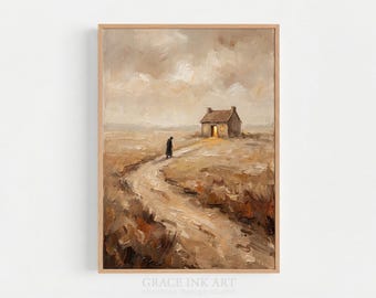 Prodigal Son Art Parable Print: Luke 15, Christian Bible Verse.  Return Home.Digital Art.  Faith Inspired Art. Christian Wall Decor. LDS Art