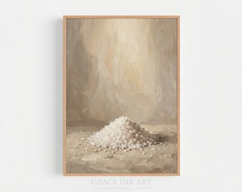 Salt of Earth Art. Salt and Light Bible Verse Print. Christian Wall Art (Digital Download). Mathew 5:13. Mathew 5 13.