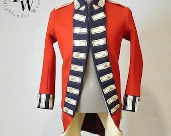 アメリカ独立戦争イギリス軍 レッドコート イギリス軍「レッドコート」人形 / HistoryWearz™ 再生人形 / 人形用