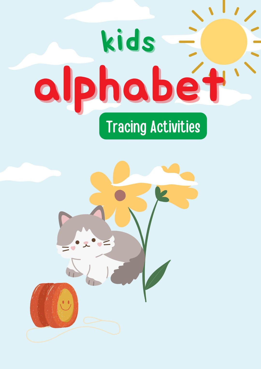 Alphabet Tracing Book for Kids Ages 3-6: Fun Letter Writing Practice ...