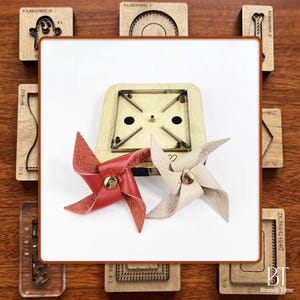 DIY Windmill Shape Universal Laser Wood Die Cutter | Craft Cutting Die for Handmade Art & Home Decor