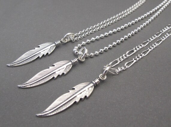Mens Feather Necklace - Native American