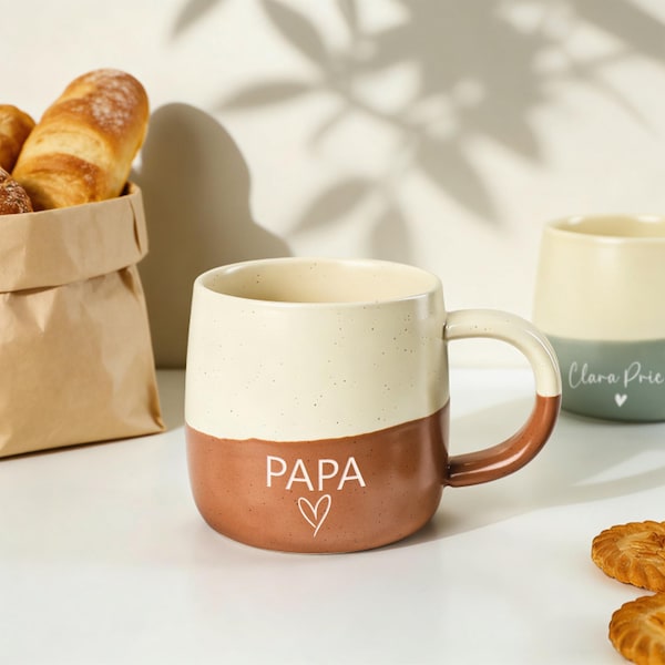 Gepersonaliseerde keramische mok, gegraveerde koffiemok, naam koffiekopje, cadeau koffieliefhebber, cadeau koffie en thee, mok cadeau, Home and Living