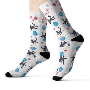 Curethreads Lovecats - Curefan Cute Socks - Unisex Poly Blend