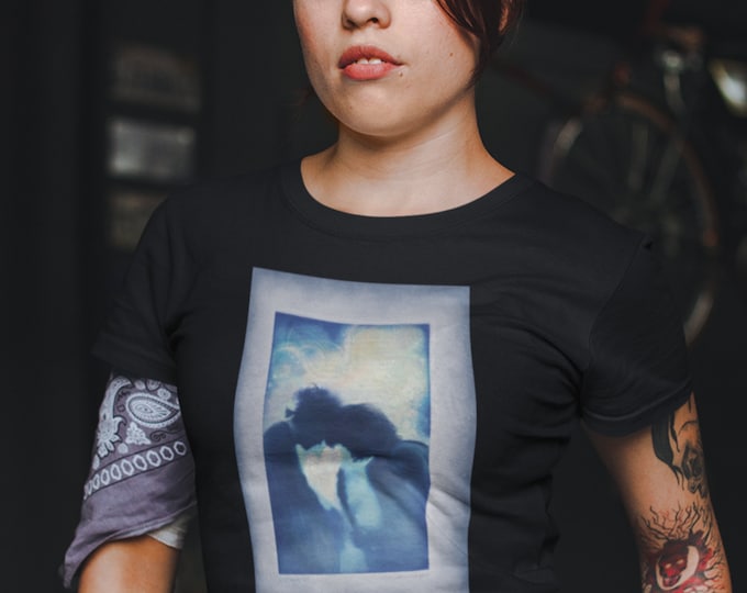 USA ITEM - The Cure Glastonbury Robert Smith Simon Gallup 1995 Deep Green Sea Softstyle Unisex Tee