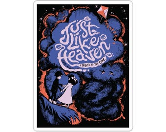 Robert and Mary Just Like Heaven The Cure Sticker