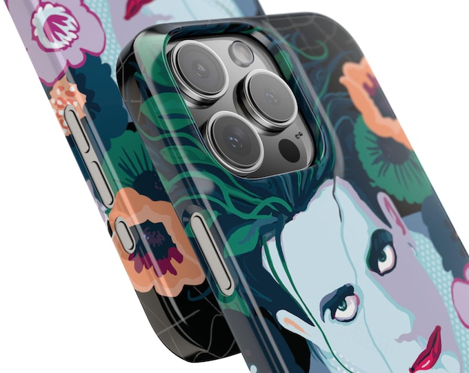 Goth Phone Snap Case - Mouth of the Eye Disintegration Curefan Hard Case for Apple  iPhone + Samsung Galaxy