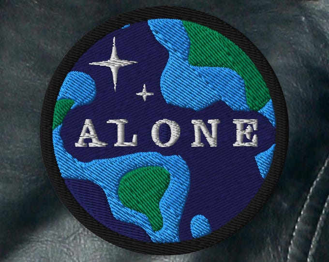 Alone Embroidered Patch - Lost World Design, The Cure Iron-On Applique