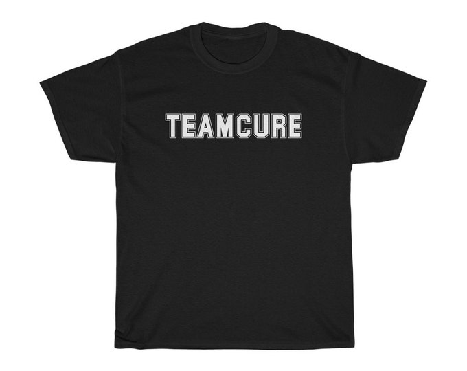 USA ITEM - TEAMCURE The Cure Retro 1985 Unisex Heavy Cotton Tee