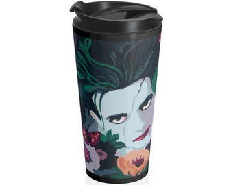 Curethreads Mouth of Your Eye Stainless Steel Travel Mug