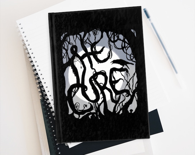 The Cure Sketchbook Journal with Blank Pages - Crow