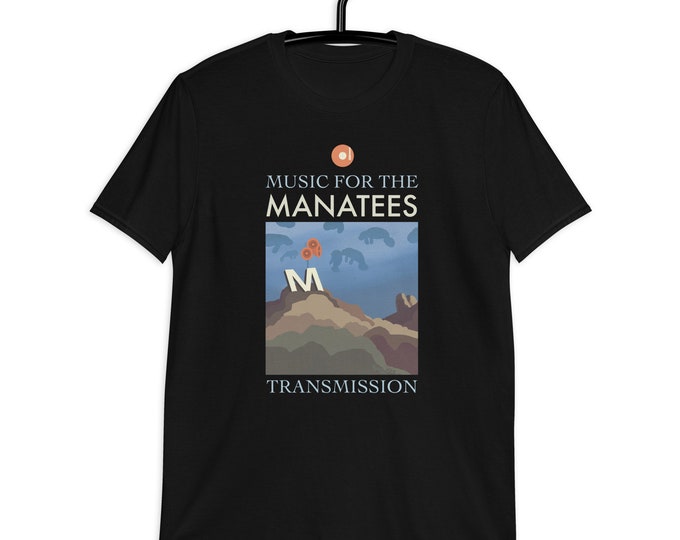 Music for the Manatees Transmission Depeche Modatees Short-Sleeve Softstyle Unisex T-Shirt