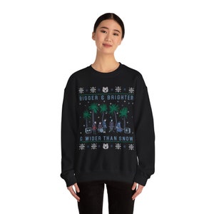 The Cure Ugly Christmas Sweater Unisex Heavy Blend™ Crewneck Sweatshirt image 4